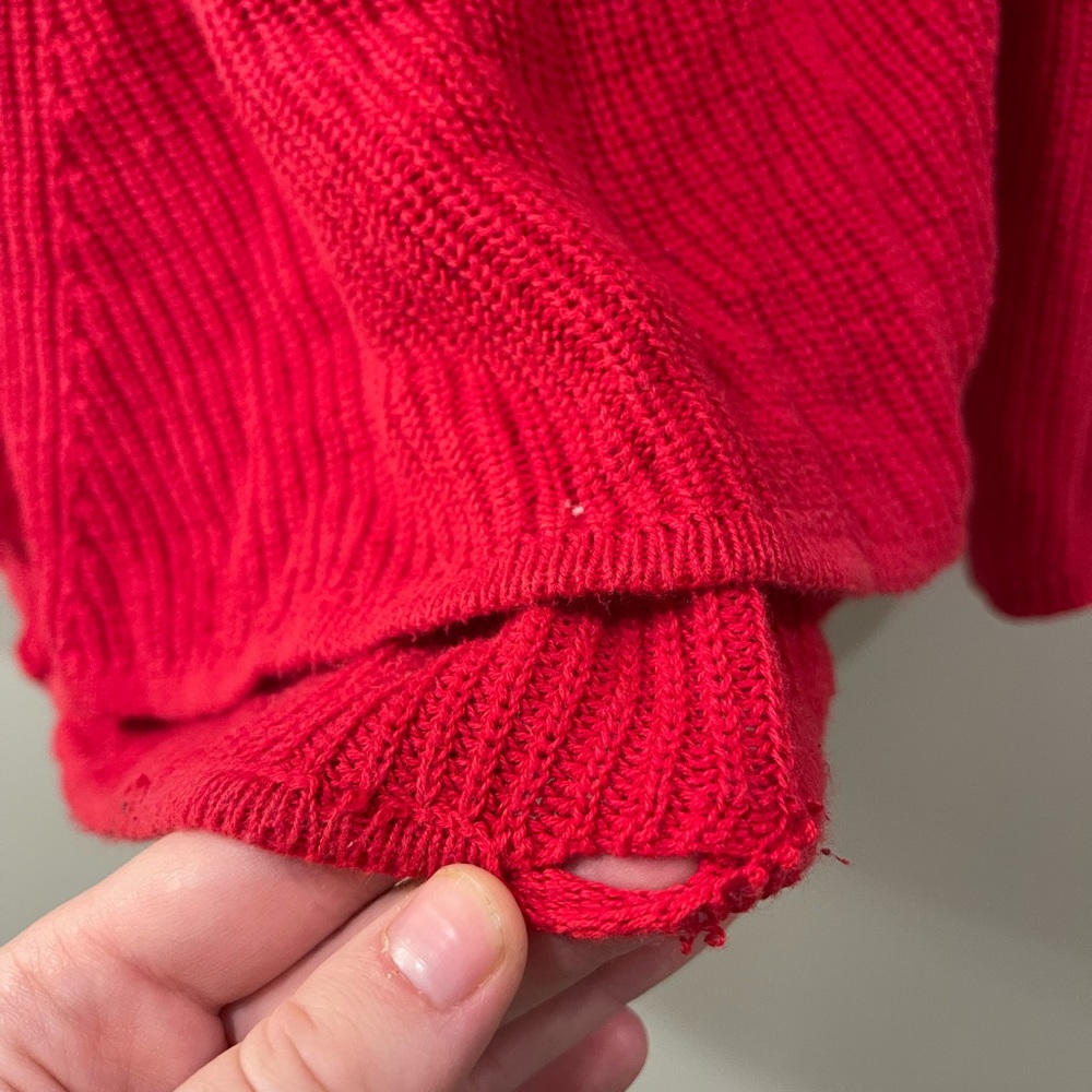 Red Sweater - Picture 3 of 7